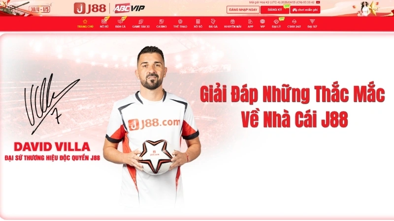 câu hỏi thường gặp J88 FAQ nhà cái J88